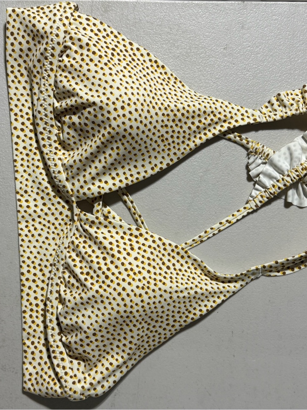 BNWT Women’s Aerie Crossover Bikini Top Triangle Size XL